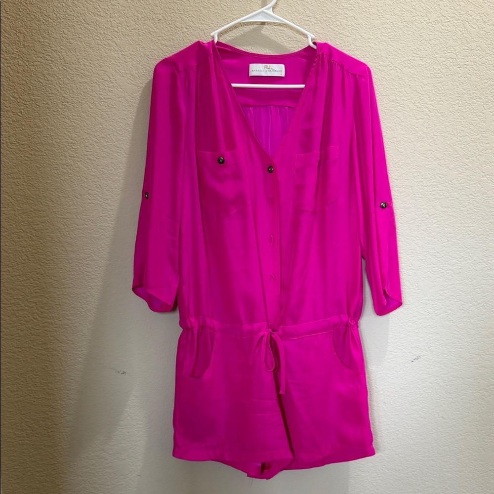 Amanda Uprichard shorts Romper small worn once